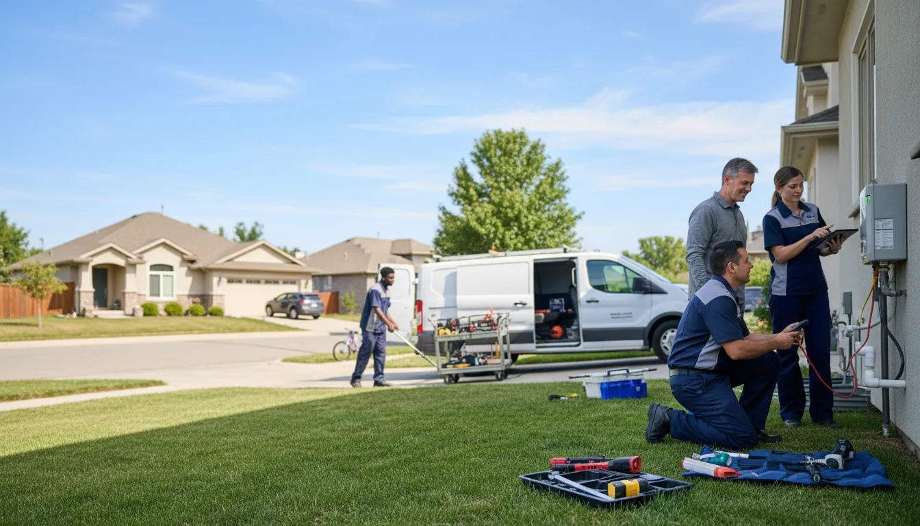 Tankless water heater service in Wirtz, VA